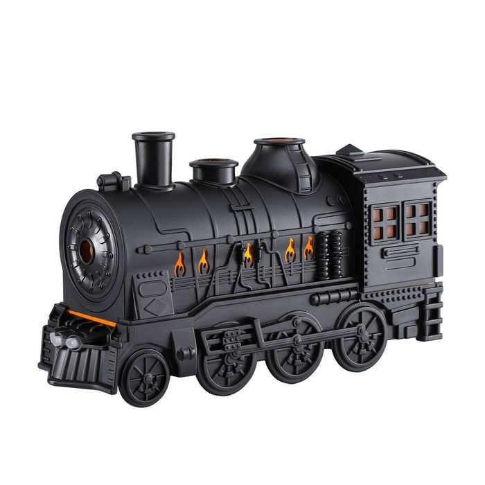 Devanti Train Aroma Diffuser, 300ml Essential Oil Humidifier With Smoke-ring Mode