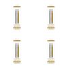4x 3pc Ooly Metallic Modern Gel Pens Schl Writing/drawing Stationery 0.5mm 3y+