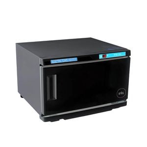 Orku 16L Black UV Electric Towel Warmer Steriliser Cabinet Salon Heat Sanitiser