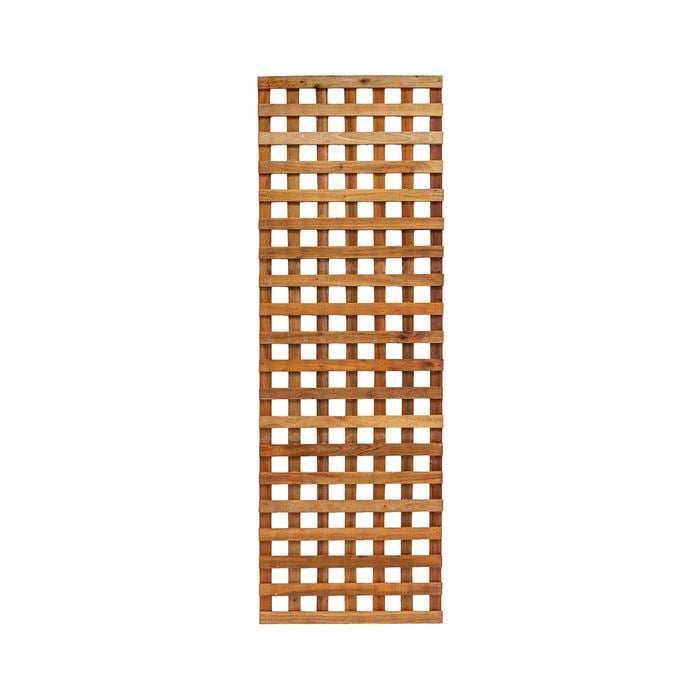 Lattice Makers 2400 x 600mm Mahogany Hardwood Lattice Panel