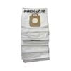 10 Pack Synthetic Vacuum Bags for Nilfisk Elite King and Extreme Series