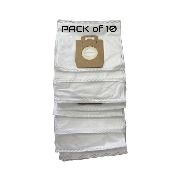 10 Pack Synthetic Vacuum Bags for Nilfisk Elite King and Extreme Series
