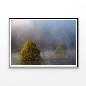 Autumn Floods with Clouds  Print 100% Australian Made 120x90cm  (Poster)