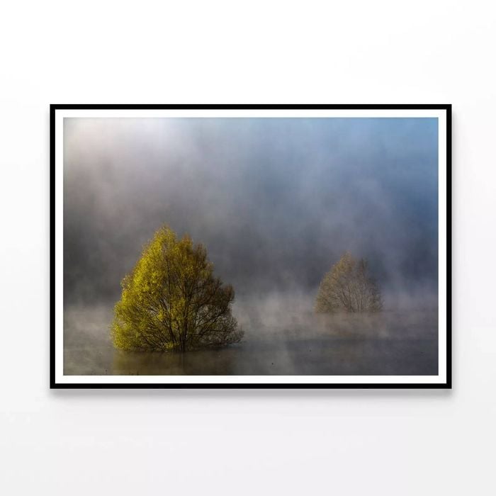 Autumn Floods with Clouds  Print 100% Australian Made 120x90cm  (Poster)