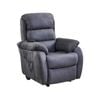 Brighton Electric Recliner Lift Chair with Wheels Dark Grey