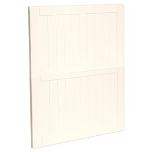 Kaboodle Country 2 Drawer Panels - Antique White 600mm