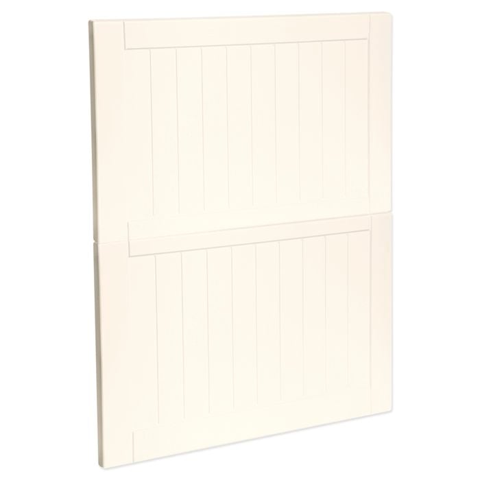 Kaboodle Country 2 Drawer Panels - Antique White 600mm