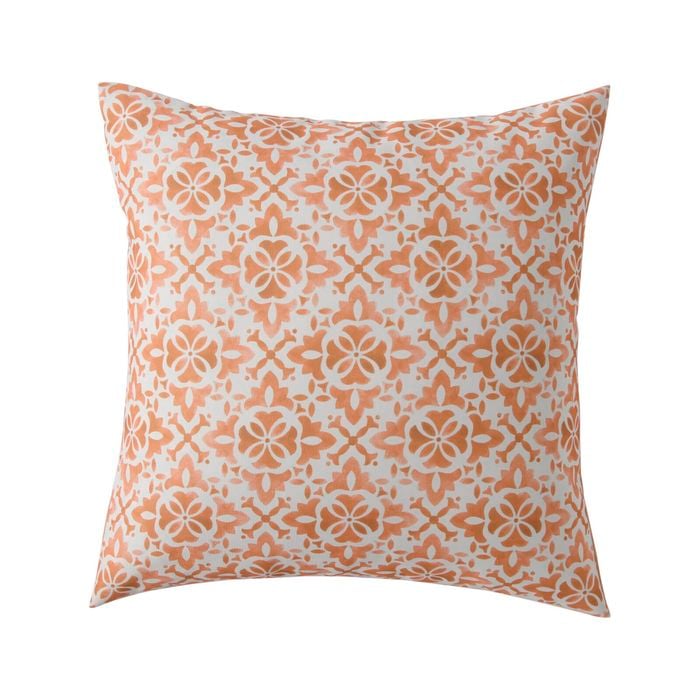 Vibes Morocco Printed Cushion 50 x 50cm - Coral