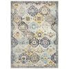 The Rug Connection Sense 266 Blue 400x300cm - Extra Extra Large Transitional Pet Friendly Indoor Floor Rug