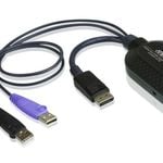 Aten KVM Cable Adapter with RJ45 to DisplayPort & USB to suit KH, KL, KM and KN series