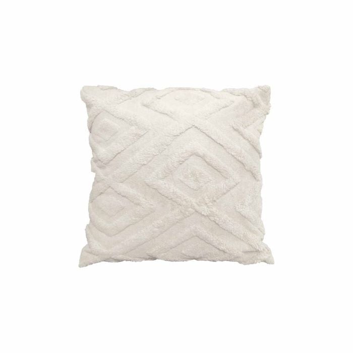 Diamond Texture Filled Cushion Square - 45cm x 45cm Taupe
