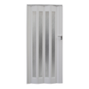 Pillar 85 x 203cm White Platinum PVC Concertina Door