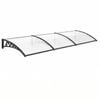 Instahut Window Door Awning 0.8mx3m Transparent