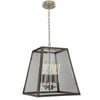 Creswick  Antique Brass 4 Light Lantern Pendant