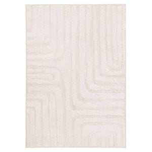 Loopsie-180cm X 120cm-noto Ivory Striped Rug