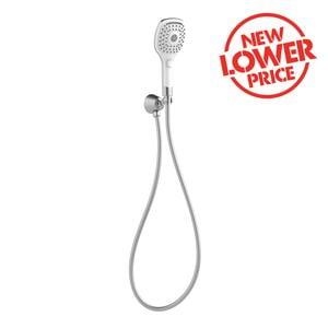 Mondella Cadenza White 3 Function Hand Shower Set WELS 3 Star 9L/min - White & Chrome