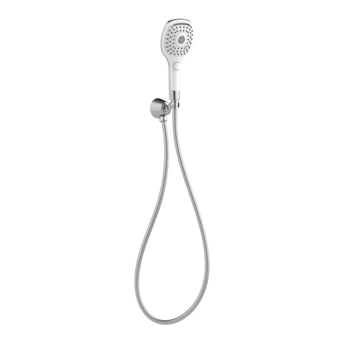 Mondella Cadenza White & Chrome 3 Function Hand Shower Set