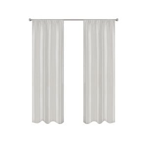 Smart Home Products 190 x 205cm Urban Pencil Pleat Room Darkening Curtain - 2 Pack - Linen