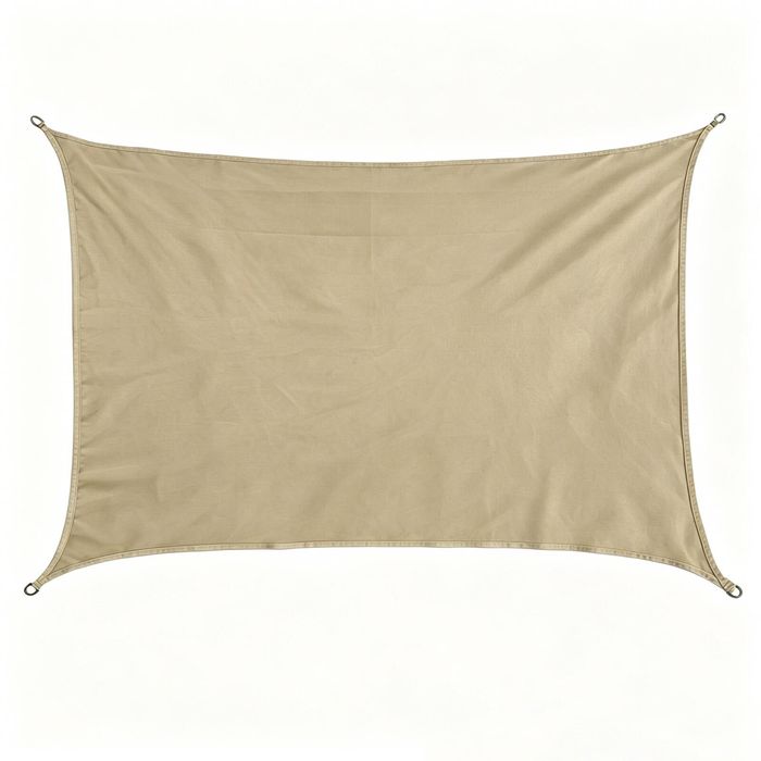 Marquee 3 x 5m Beige Rectangular Shade Sail