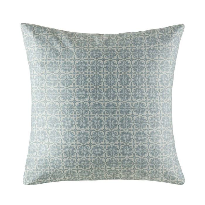 Kas Australia Rosetta Euro Throw Pillowcase 65x65cm - Mineral