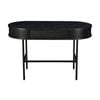 Alamein Dania 120cm Wooden Home Office Computer Desk Black