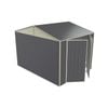 Build-a-Shed 3.0 x 2.3 x 2.3m Gable Double Hinged Side Door Shed - Grey