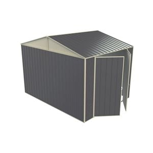 Build-a-Shed 3.0 x 2.3 x 2.3m Gable Double Hinged Side Door Shed - Grey