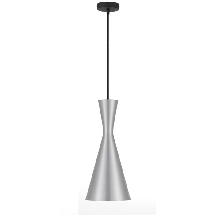 Telbix Flero Modern Pendant Hanging Lamp Light Aluminium Aluminium Brushed