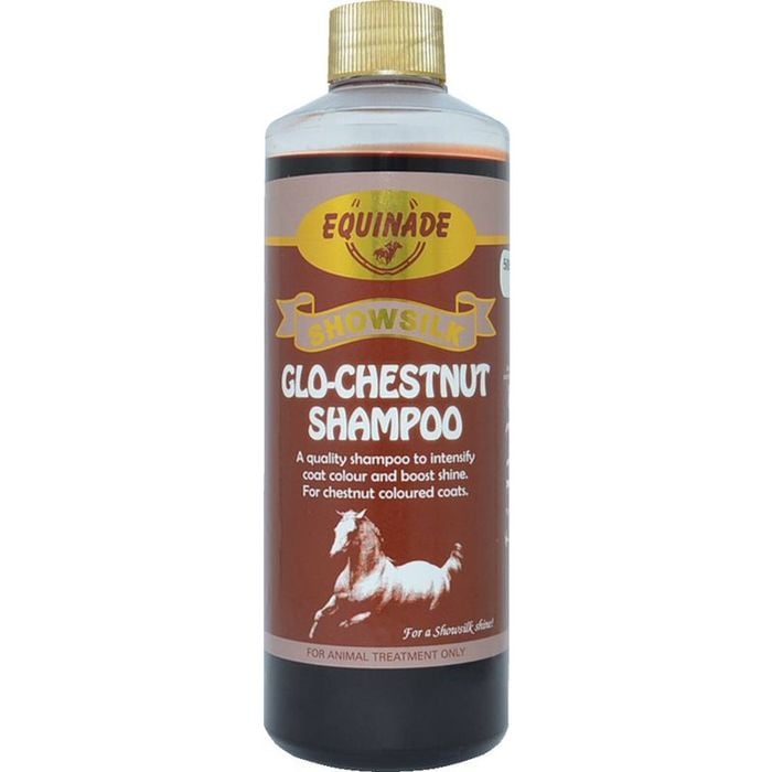 ANDALA PETS EQUINADE SHOWSILK GLO CHESTNUT SHAMPOO 500ML