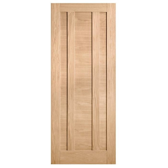 Corinthian Moda White Oak Internal Door AMOD18 - 720mm x 2040mm x 35mm