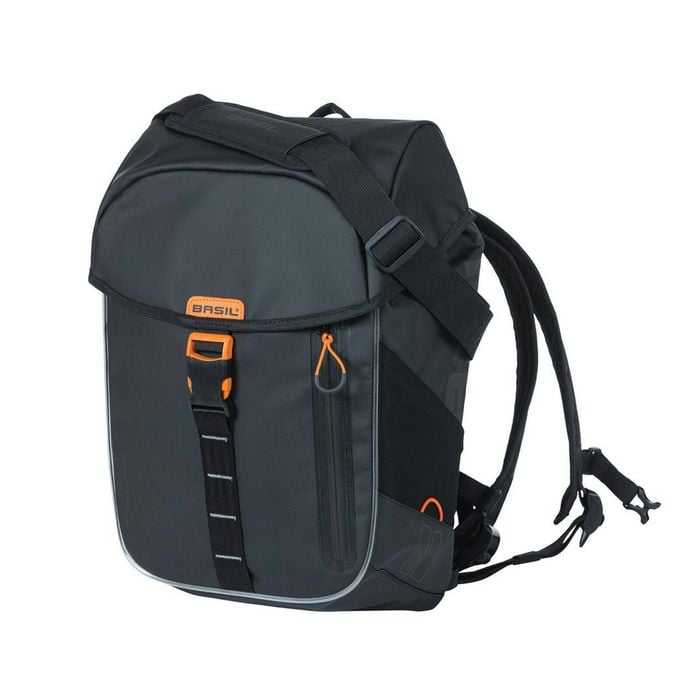 Basil Miles Tarpaulin Backpack 17L Black
