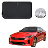 Front Windscreen Sun Shade for Kia Stinger 2017 - Current CK - Standard 150 x 85 cm - Black