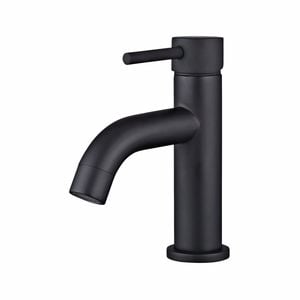 Mondella Resonance Matte Black Pin Lever Basin Mixer WELS 5 Star 6L/min