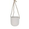 Eden 146 X 143mm Off White Ceramic Rainbow Hanging Pot