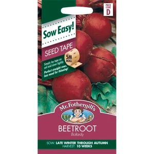 Mr Fothergill's Boltardy Beetroot Seed Tape
