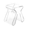 MIUZ Acrylic Side Table - Modern design for bedrooms & living rooms - Clear