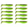 2x 6PK 3In Rapala Crush City Heavy Hitter Plastic Paddle Tail Lures - Ogre