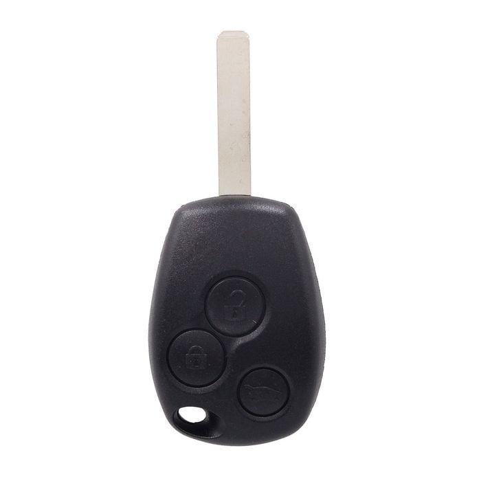 Key Zone 3 Button Remote Key Housing/Shell to suit Renault - Various Models - VA2 Key Blade
