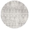 Jaya 456 Grey 200x200cm Round - Medium Pet Friendly Power Loomed Rug