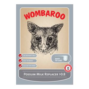 Wombaroo Possum Milk Replacer Substitute High Energy >0.8 250g