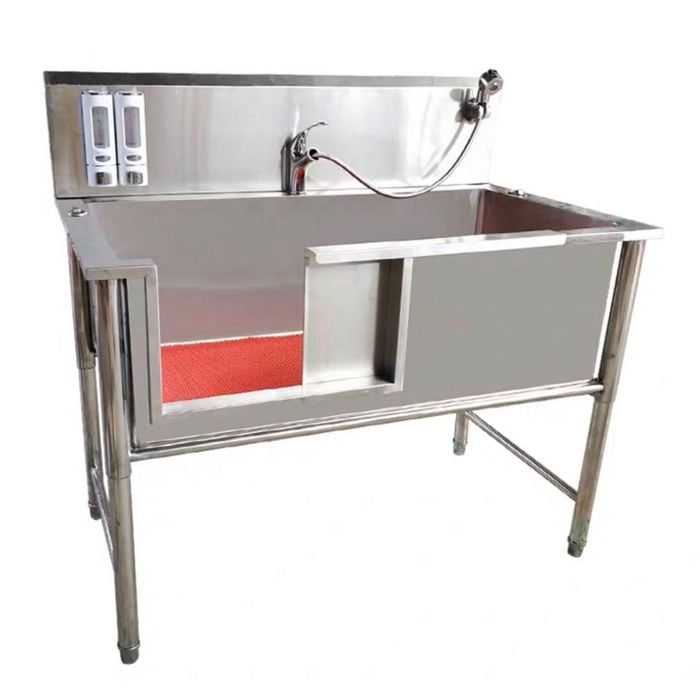 Dog Bath & Grooming Tub Stainless Steel 1.2 M  Station.