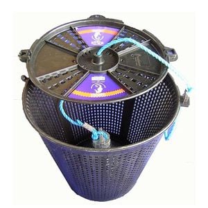 Seahorse Extra Large Weighted Berley Bucket / Bait Keeper & Rope