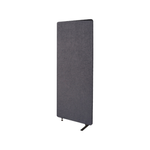 Z I P Acoustic Divider Screen - Extended Panel - 1650x600x28mm Graphite