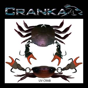 Cranka Crab Light 3.9g Hard Body Fishing Lure UV Crab