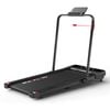 BLACK LORD Treadmill 43cm Belt Walking Pad Folding Incline Under Desk
