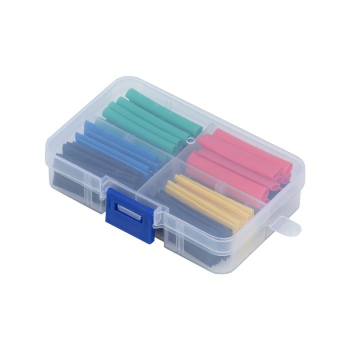 Click 80 Piece Multicolour Heatshrink Cable Management Kit