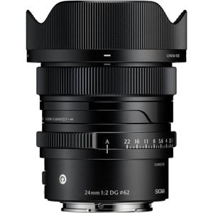Sigma 24mm F/2 Dg Contemporary Lens - Sony E-mount Black