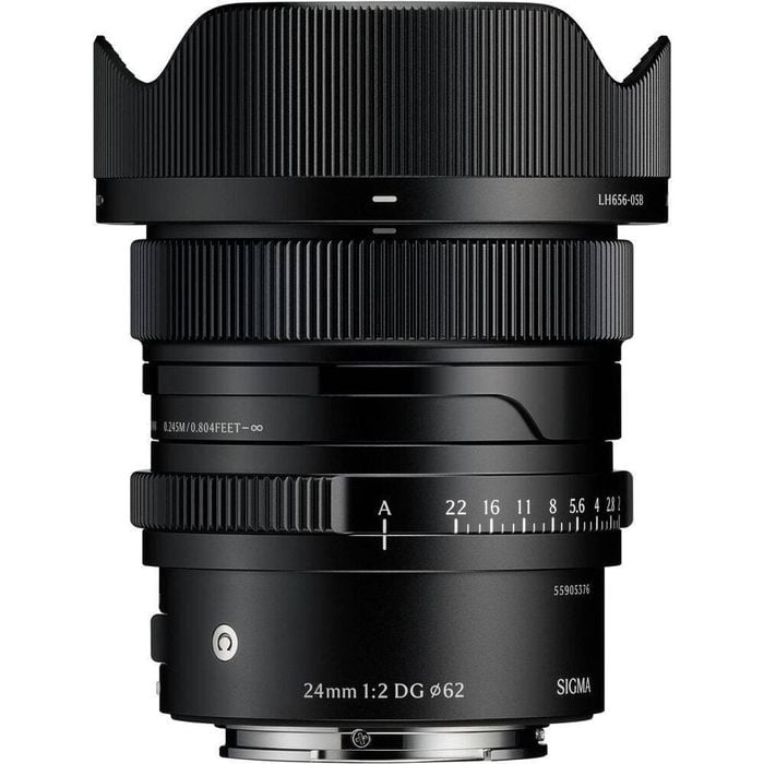 Sigma 24mm F/2 Dg Contemporary Lens - Sony E-mount Black