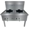 Gasmax Stainless Steel Waterless Lpg Double Wok  - Woks (ww-2l)
