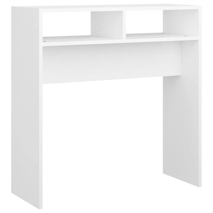 vidaXL Console Table White Accent Couch Living Room Side Table